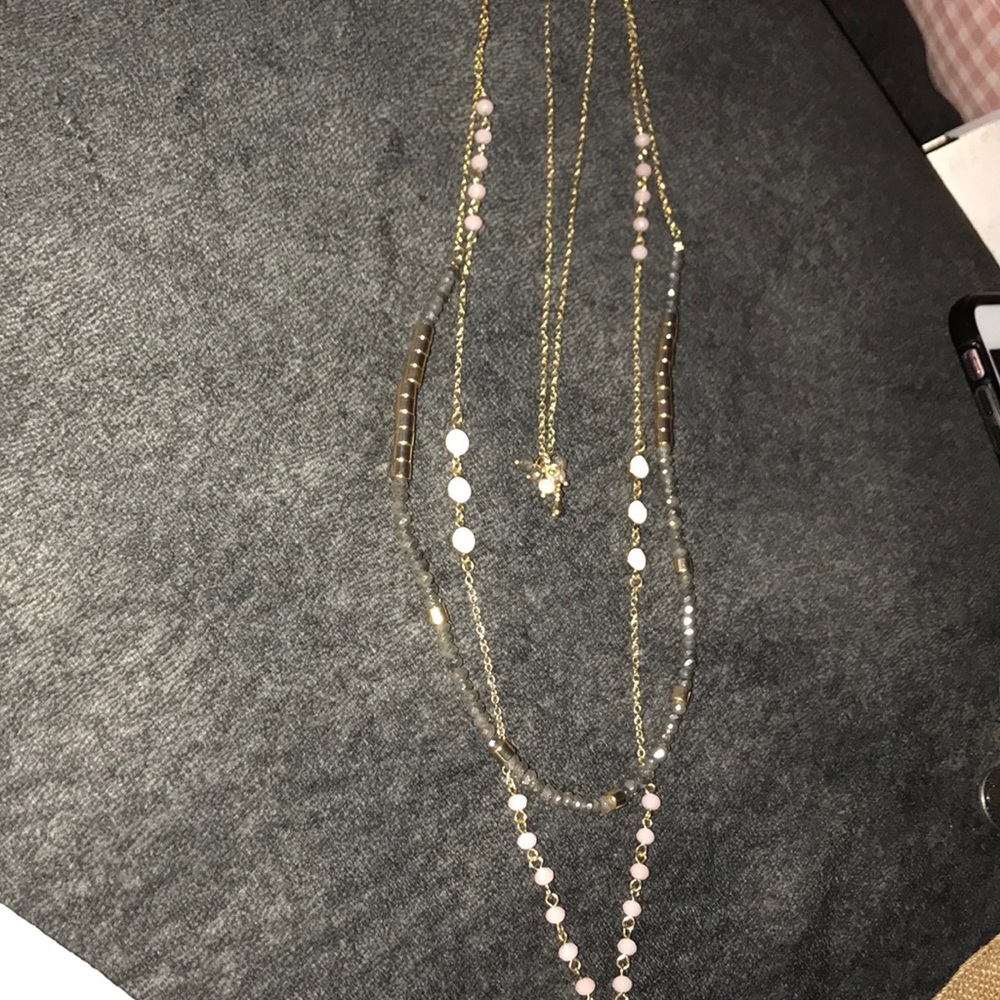 Layered necklace